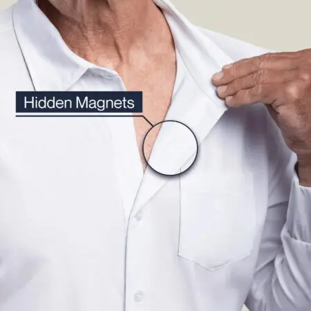 Best Father’s Day Gifts For Dads Who Need Easier Dressing &Raquo; Joe Bella Magnetic Button Down For Men Relaxed Fit 1236720194