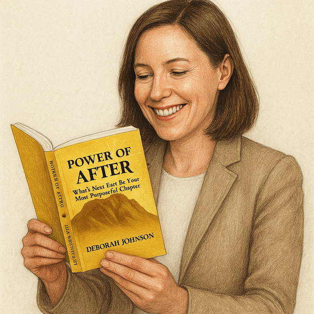 Power Of After Woman Reading-Deborah Johnson