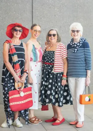 How To Wear Stripes And Polka Dots &Raquo; All Agless Dotsstrips Jtouchofstyle