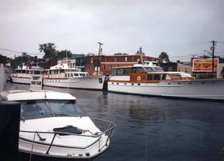 The Trumpy Classic Yacht Rendezvous: Stunning Wooden Motor Yachts Visit Annapolis