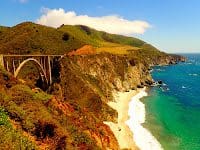 Famous Bixby Bridge Big Sur California