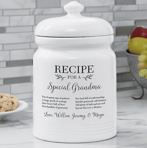 Personalized Cookie Jar