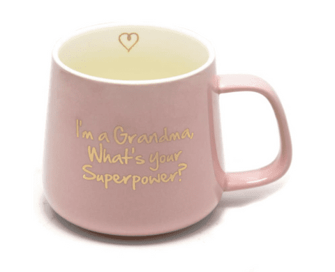 Pink Ceramics Grandma Coffee Mug