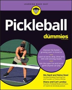 New Book Rides the U.S. Pickelball Tidal Wave: Pickleball For Dummies » Pickleball for Dummies Cover