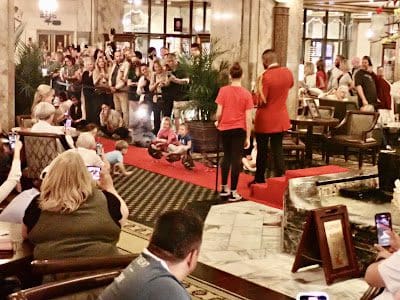 Duck Walk Memphis Peabody Hotel