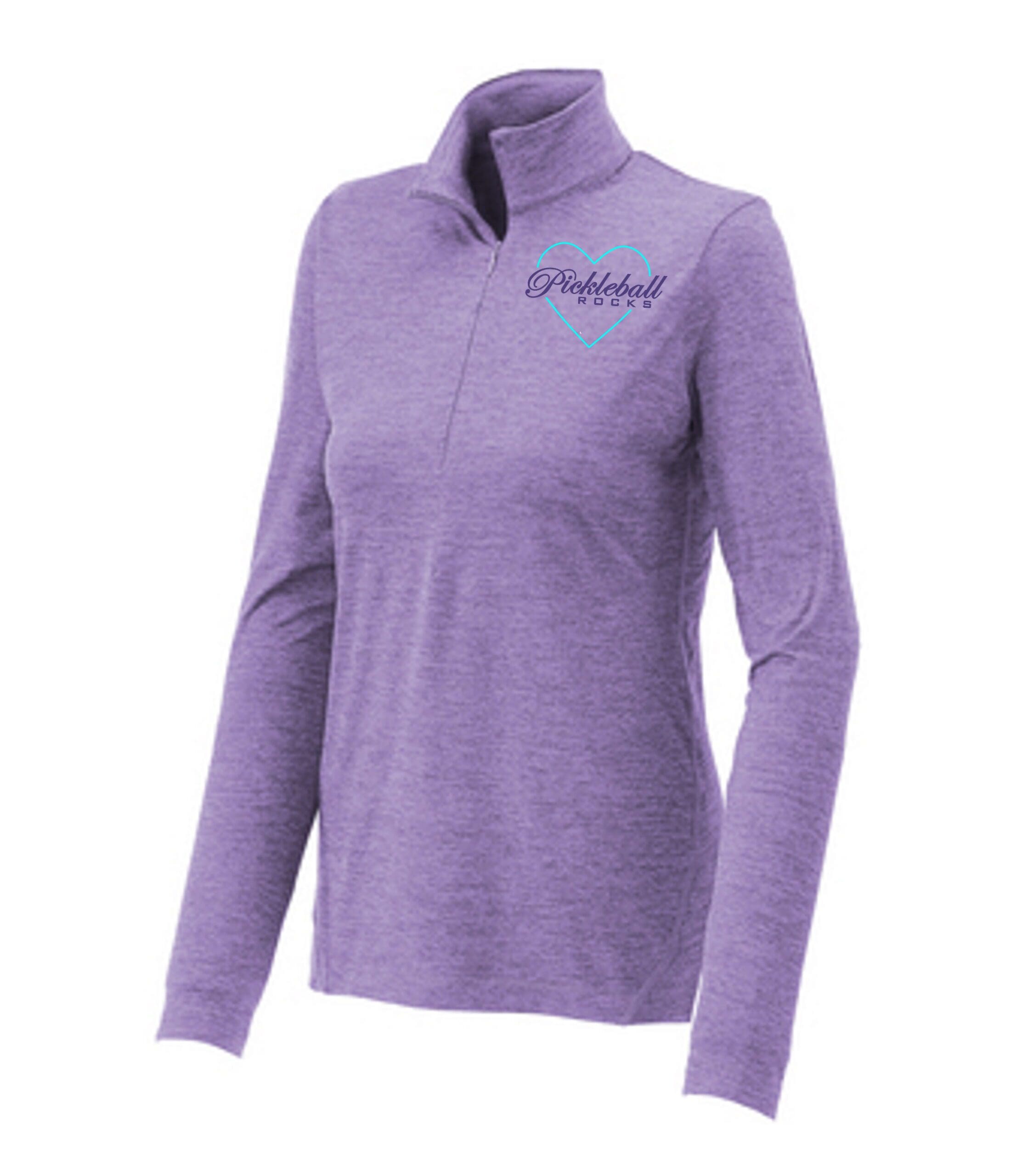 Soft Warm Hyacinth Colored 1/4 Zip