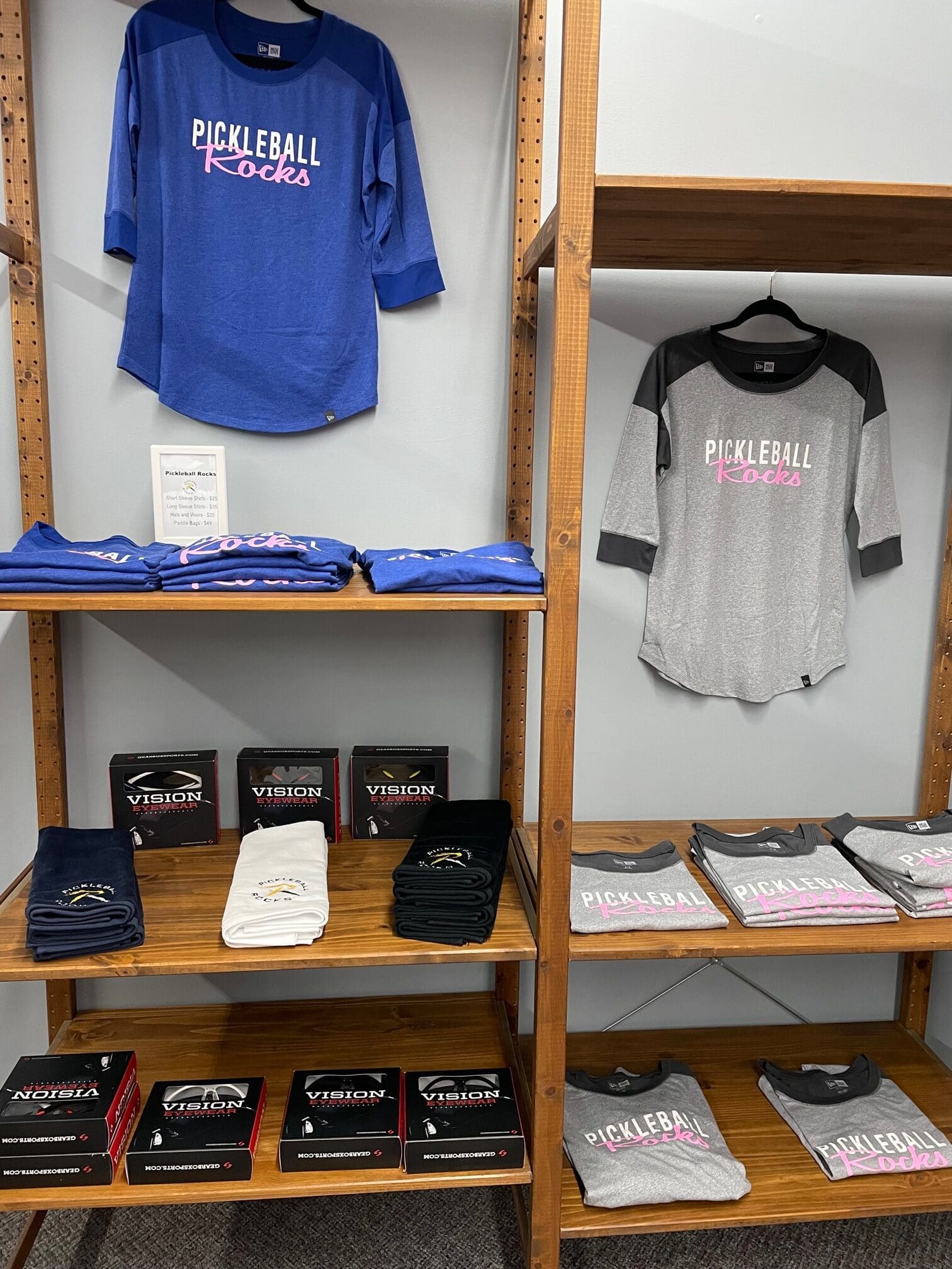 Pickleball Rocks Opens First Retail Brick And Mortar Store In Brookville &Raquo; Store Three Quarter Sleeved Rotated 2