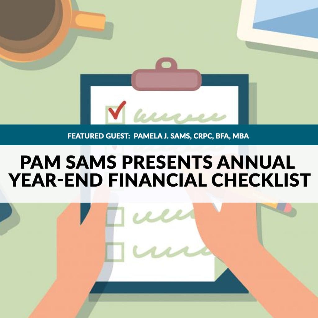 Pam Sams Presents Annual Year-End Financial Checklist &Amp;Raquo; Nabbwdecshow