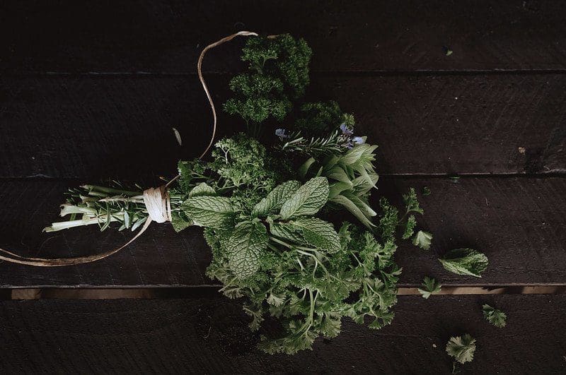 Fresh Bundle Of Herbs