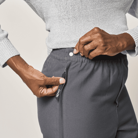 Carezips adaptive pants by Joe & Bella 