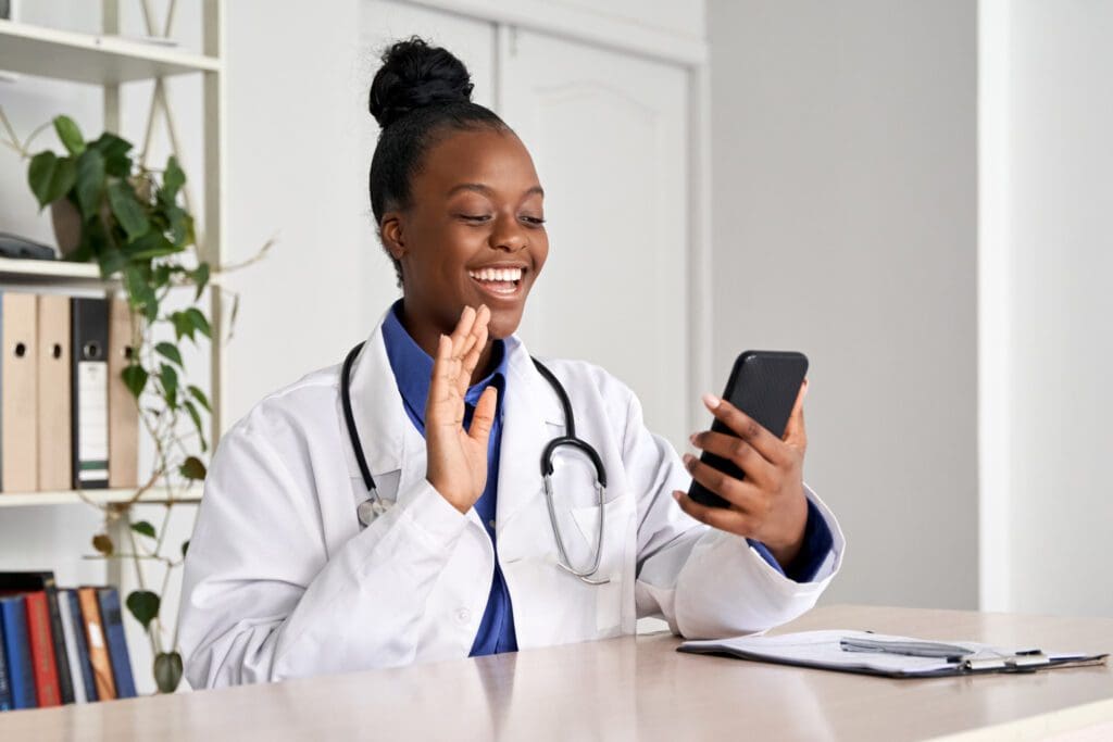 Is Telehealth A Good Option? &Raquo; African Female Doctor Video Calling Patient In Onl 2021 09 02 07 15 22 Utc 1024X683 1