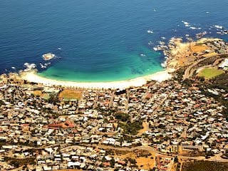 Camps Bay From Table Mountain Cape Town