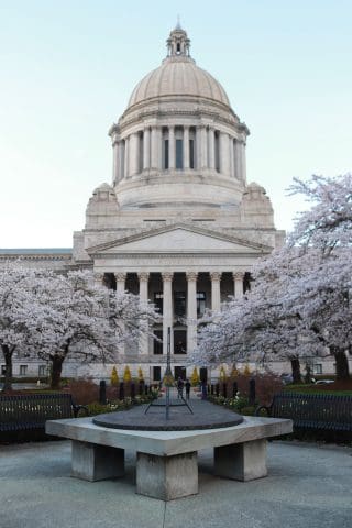 Capitol With Sundial