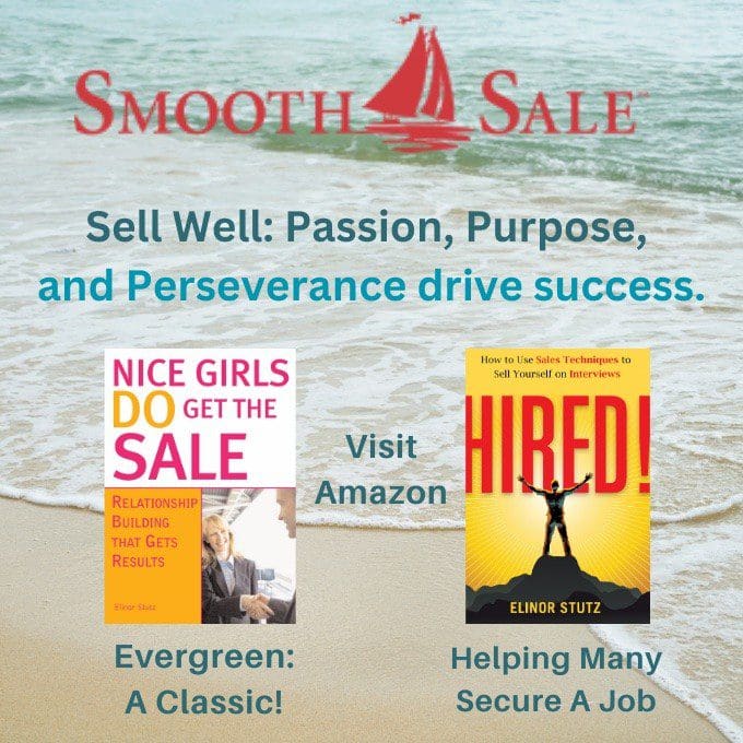 Nice Girls Do Get The Sale Is An International Best-Seller And Evergreen:
A Classic! Https://Amzn.to/39QivzwHired! How To Use Sales Techniques To Sell Yourself On Interviews Is A Best Seller. Https://Amzn.to/33Lp2Pv And Helped Many To Secure The Job They Desired