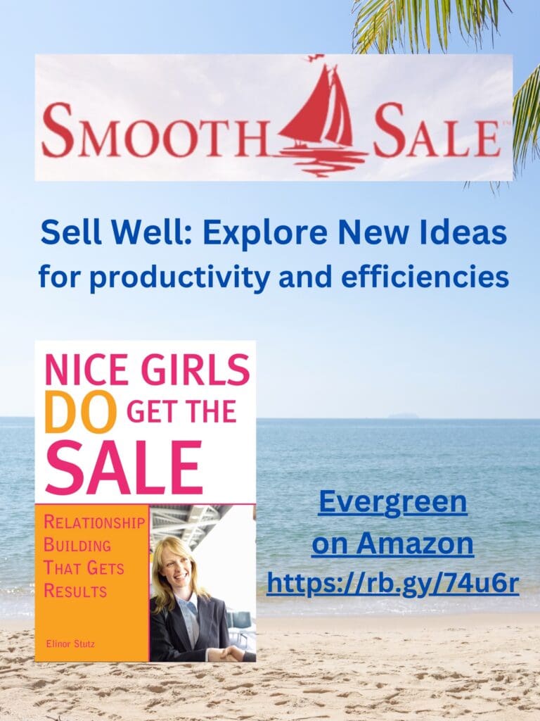 Nice Girls Do Get The Sale Is An International Best-Seller And Evergreen:
A Classic! Https://Amzn.to/39QivzwHired! How To Use Sales Techniques To Sell Yourself On Interviews Is A Best Seller. Https://Amzn.to/33Lp2Pv And Helped Many To Secure The Job They DesiredVisit Elinor Stutz'S Author Page On Amazon: Https://Www.amazon.com/Elinor-Stutz/E/B001Js1P8S  