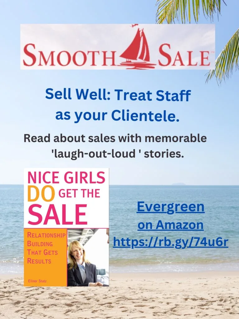 Nice Girls Do Get The Sale Is An International Best-Seller And Evergreen:
A Classic! Https://Amzn.to/39QivzwHired! How To Use Sales Techniques To Sell Yourself On Interviews Is A Best Seller. Https://Amzn.to/33Lp2Pv And Helped Many To Secure The Job They DesiredVisit Elinor Stutz'S Author Page On Amazon: Https://Www.amazon.com/Elinor-Stutz/E/B001Js1P8S  