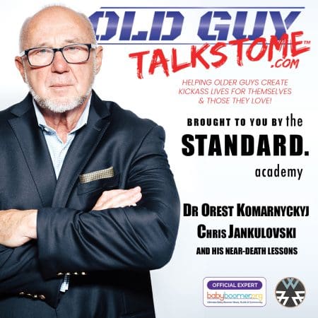 177. Chris Jankolovsky And His Near Death Lessons Part 2 &Raquo; Podcsat Old Guy Talks Cover 2 A2 1