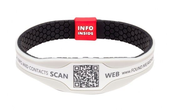 The Found Me Qr Code Medical Bracelet: Personal Safety Device And Communication  &Raquo;