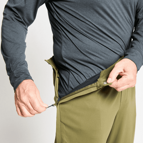 Elastic Waist Pants For Wheelchair Users