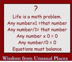 Equations Must Balance