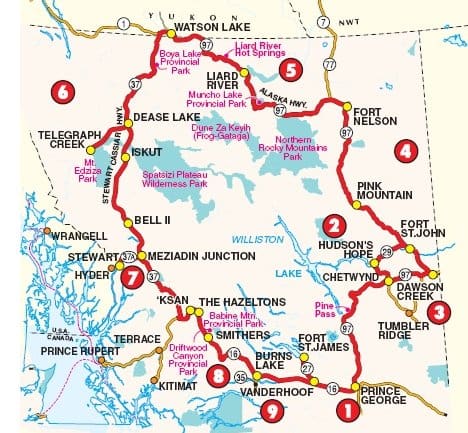 Celebrating the Gifts of Downtime » Watson Lake to Prince George