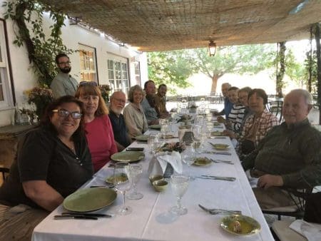 10 More Reasons To Make “Good Mistakes” On The Road &Raquo; Group At Dinner At Quinta Nova Douro Valley Portugal Copyright 2019 Ralph Velasco 1024X768 1