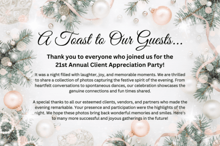 21St Annual Client Appreciation Holiday Party &Raquo; Holidaytoast 1024X683 1