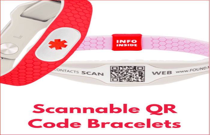 Scannable Qr Code Bracelets