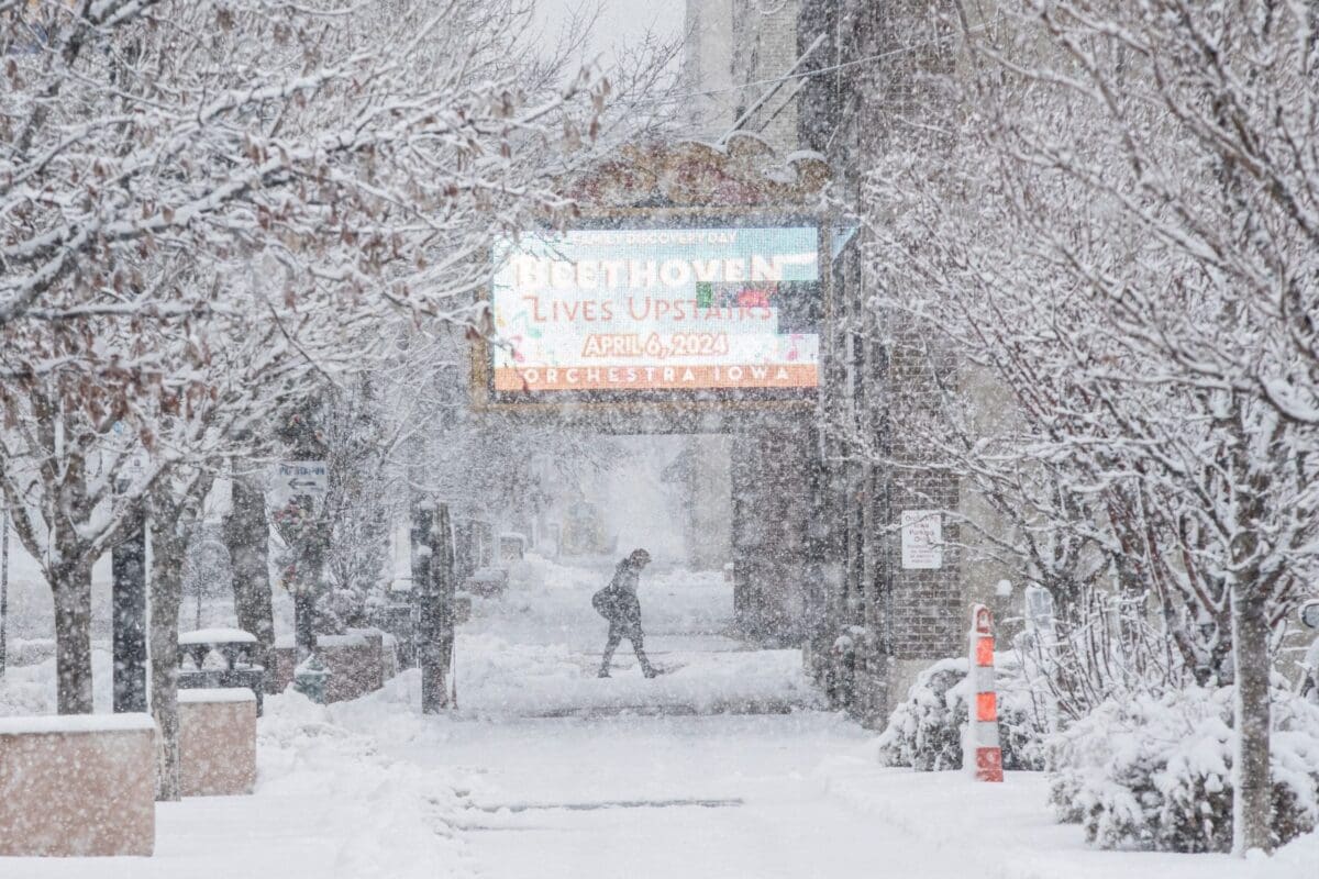 Northwestern Indiana Has Been Issued With A Winter Storm Watch Ahead Of Possible Snow &Raquo; Aptopix Winter Weather Iowa 0 1705026437584 Scaled