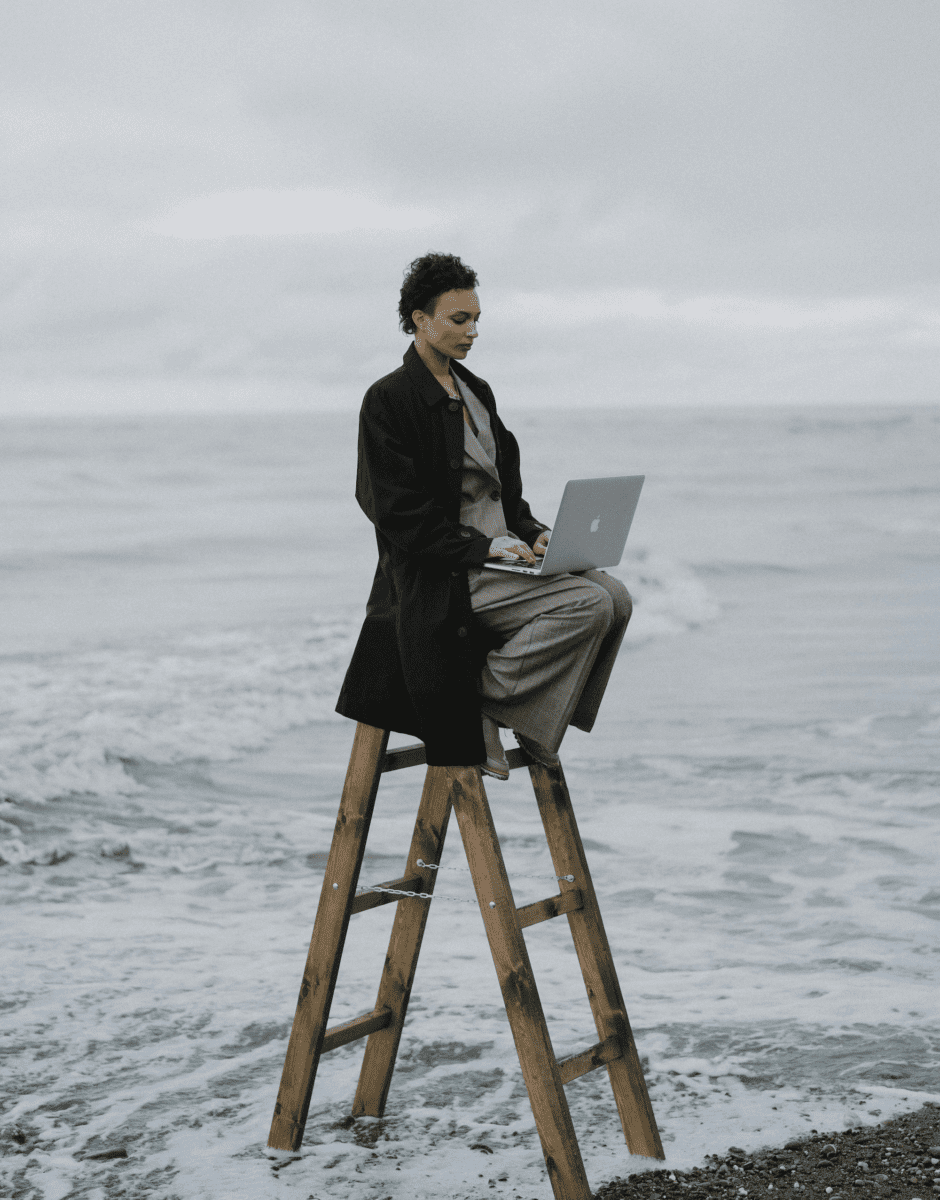 Working-At-The-Beach