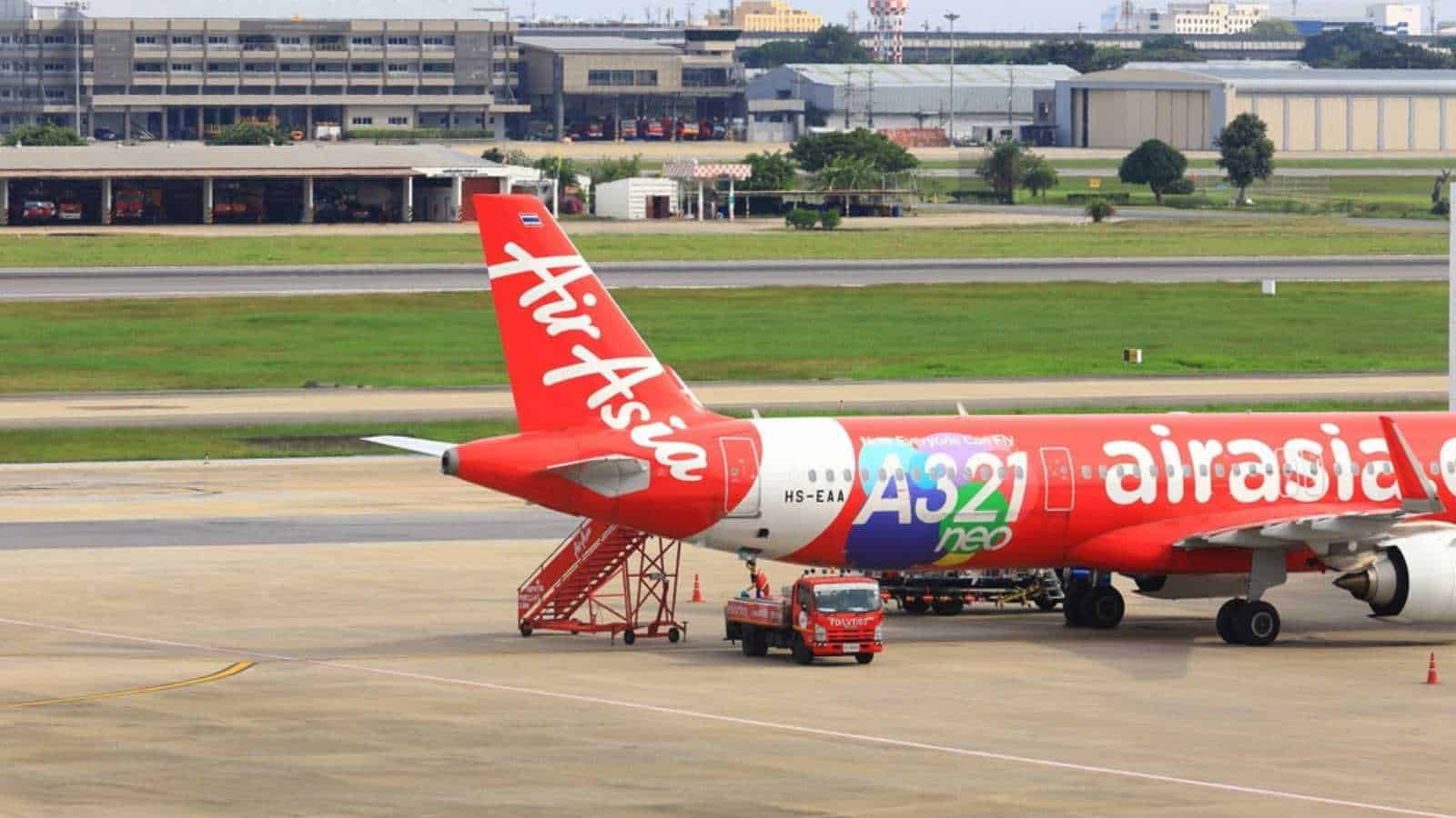 Bangkok Thailand - Dec 2022 : Don-Mueang International, Lavatory Service Vehicles For Emptying And Refilling Lavatories Onboard Aircraft On Duty In Ground Handling Services