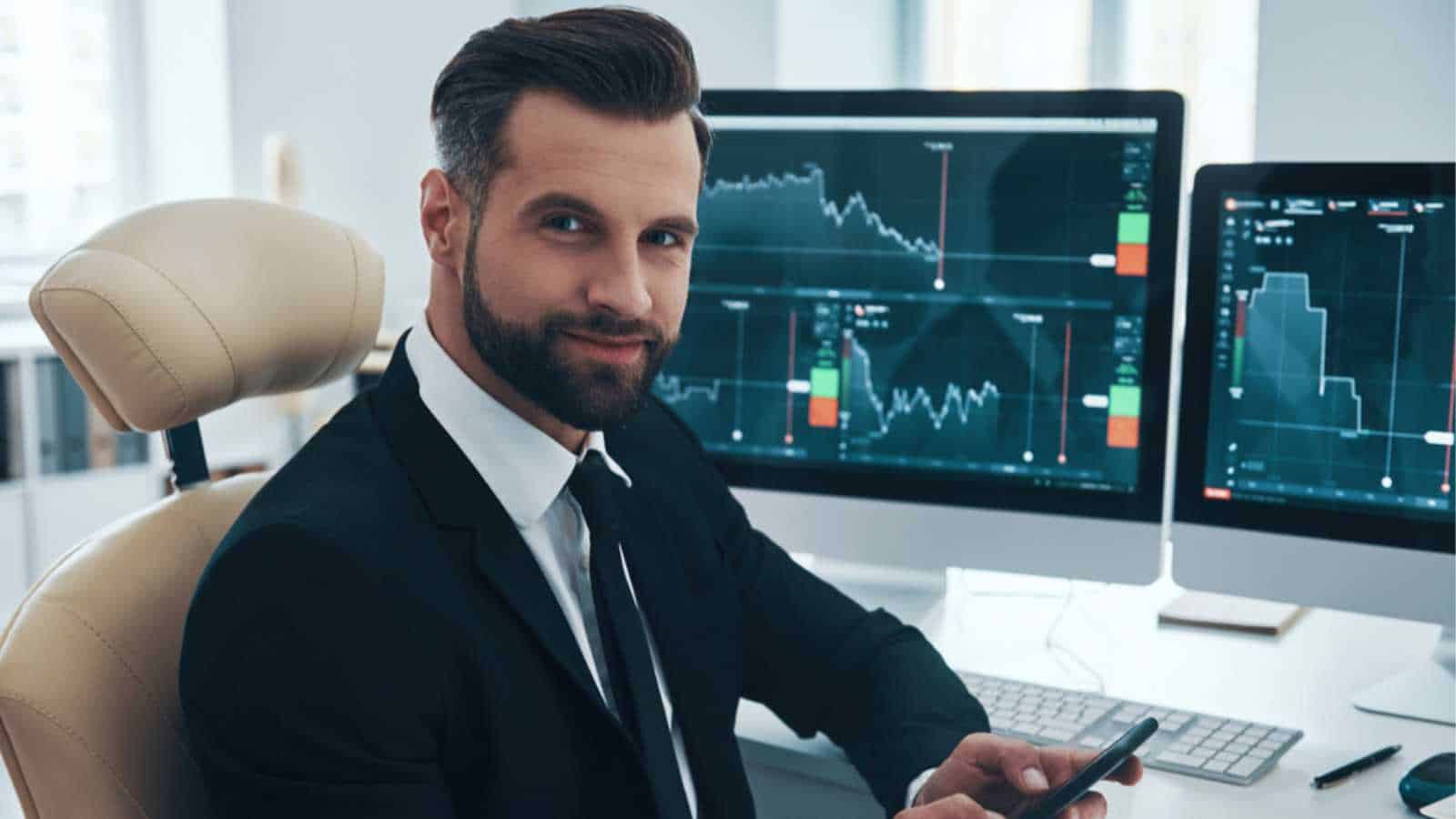 Man Invested In Stock Market