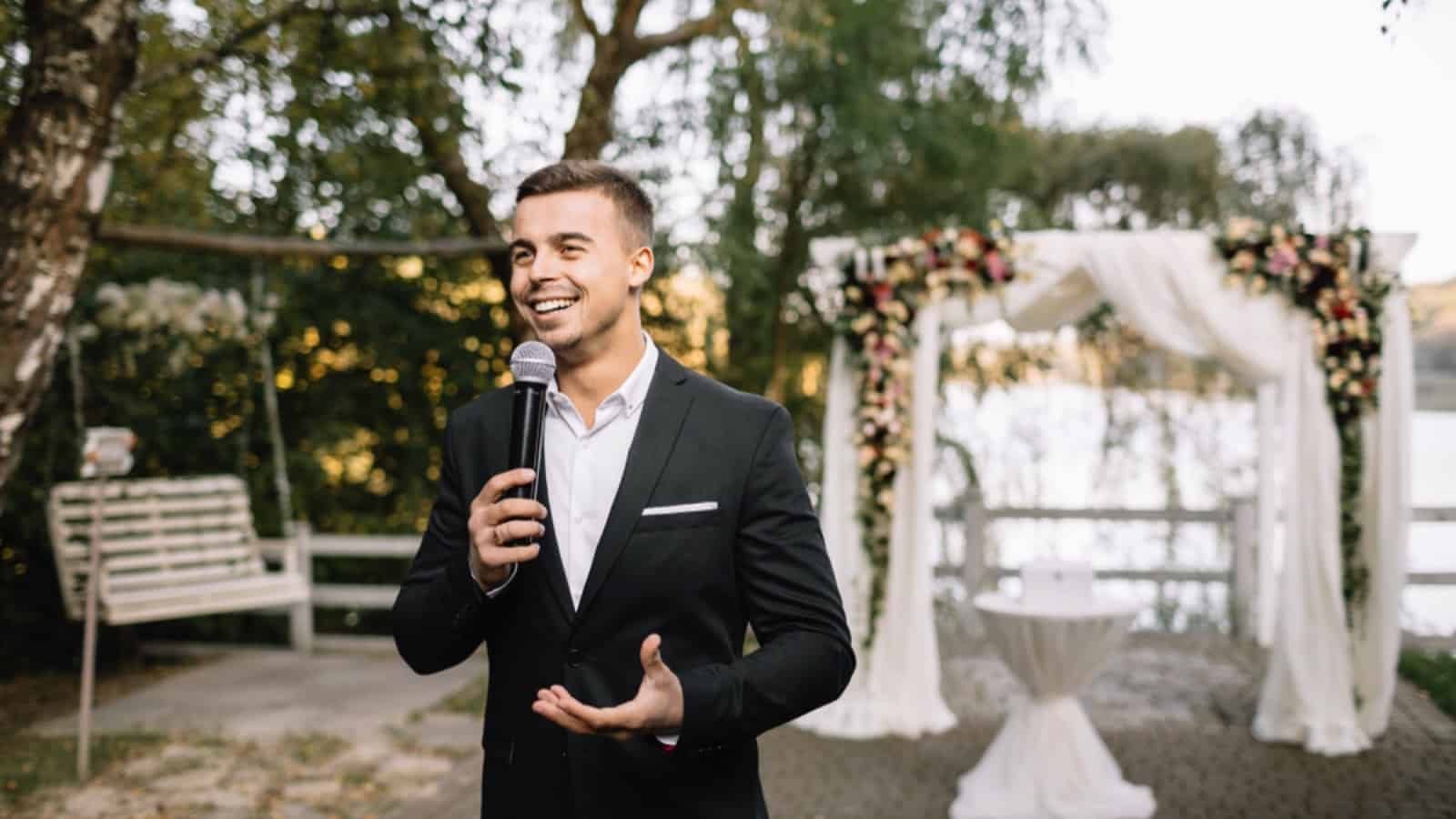 Man Speech At Wedding