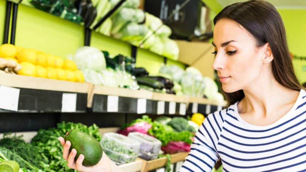 Woman Buying Fruits In Market