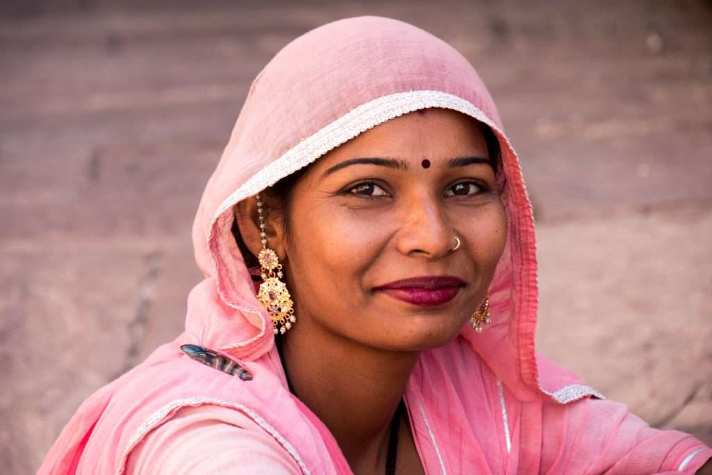 The Treasures Of India’s Golden Triangle And Beyond: A Journey Through Delhi, Agra, Jaipur, Jodhpur, And Pushkar &Raquo; Closeup Of Young Woman At Fortress Gate Jodhpur India Copyright 2016 Ralph Velasco 1024X683 1