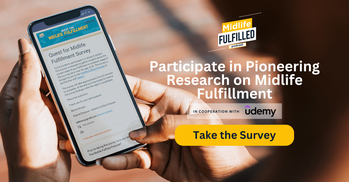 Midlife Fulfilled Survey In Cooperation With Udemy