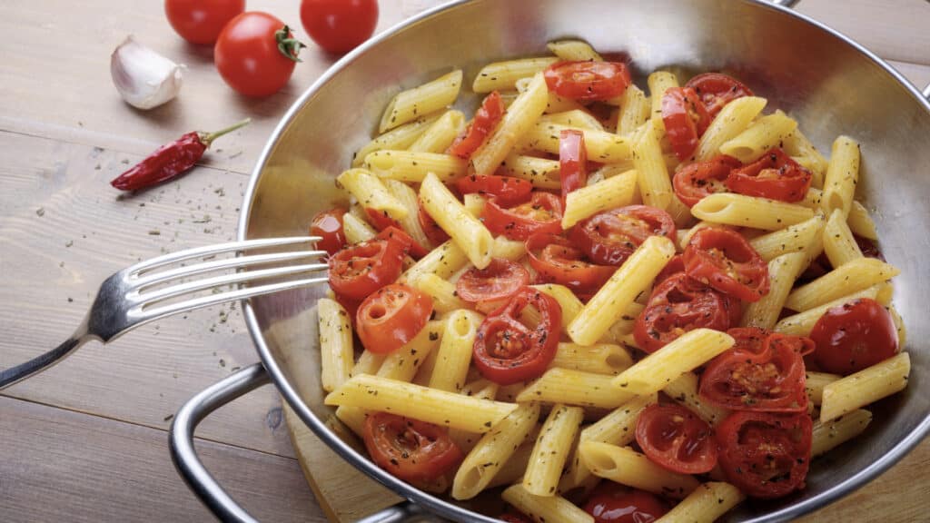 Pasta With Garlic And Oil