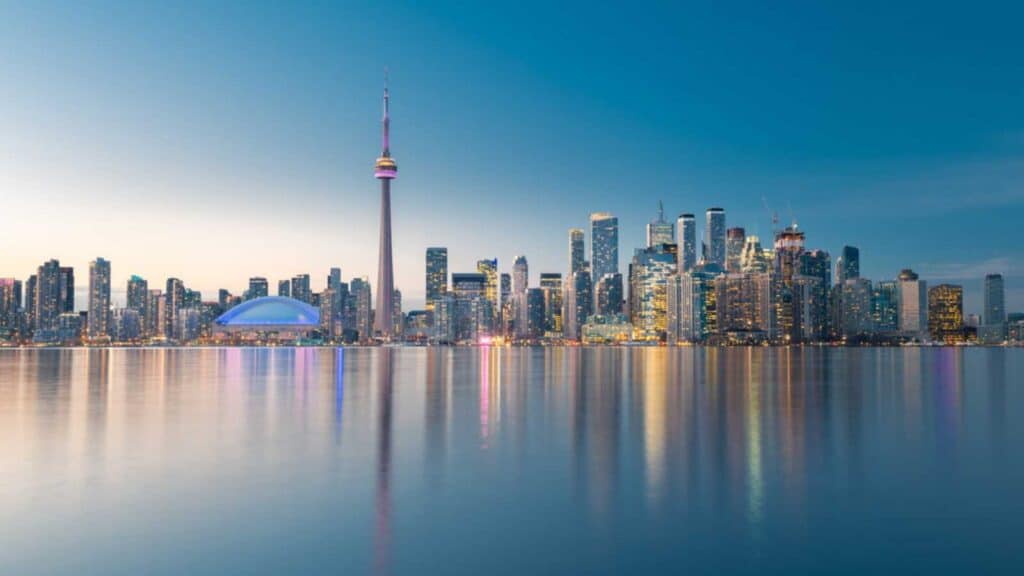 Toronto City Skyline, Ontario, Canada