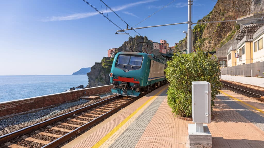 Train In Cinque Terre