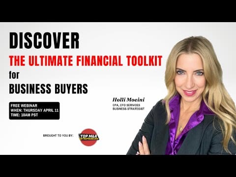 Discover The Ultimate Financial Toolkit For Business Buyers &Raquo; Hqdefault 111