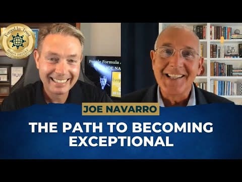 Joe Navarro On Writing Be Exceptional &Raquo; Hqdefault 552