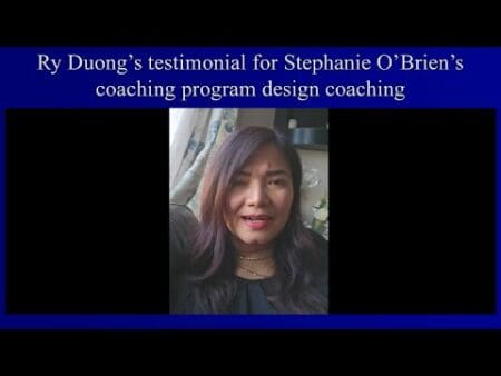 Ry Duong'S Testimonial For Stephanie O'Brien'S Program Design Coaching &Raquo; Hqdefault 623