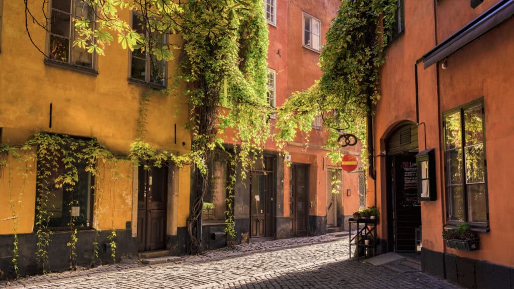 Old Town Of Stockholm