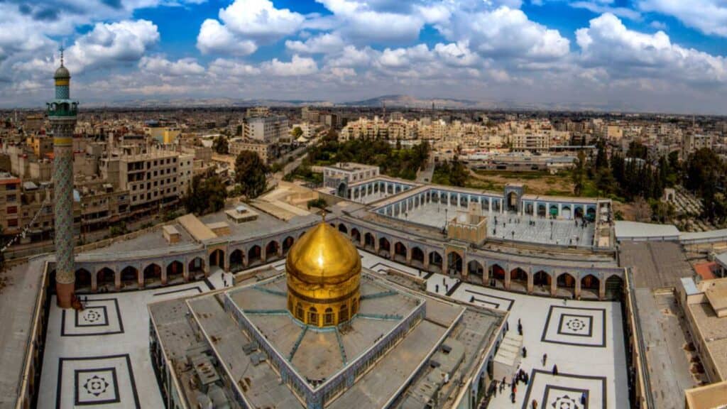 The Shrine Of Sayyida Zainab Bint Imam Ali Ibn Abi Talib In Damascus, Syria