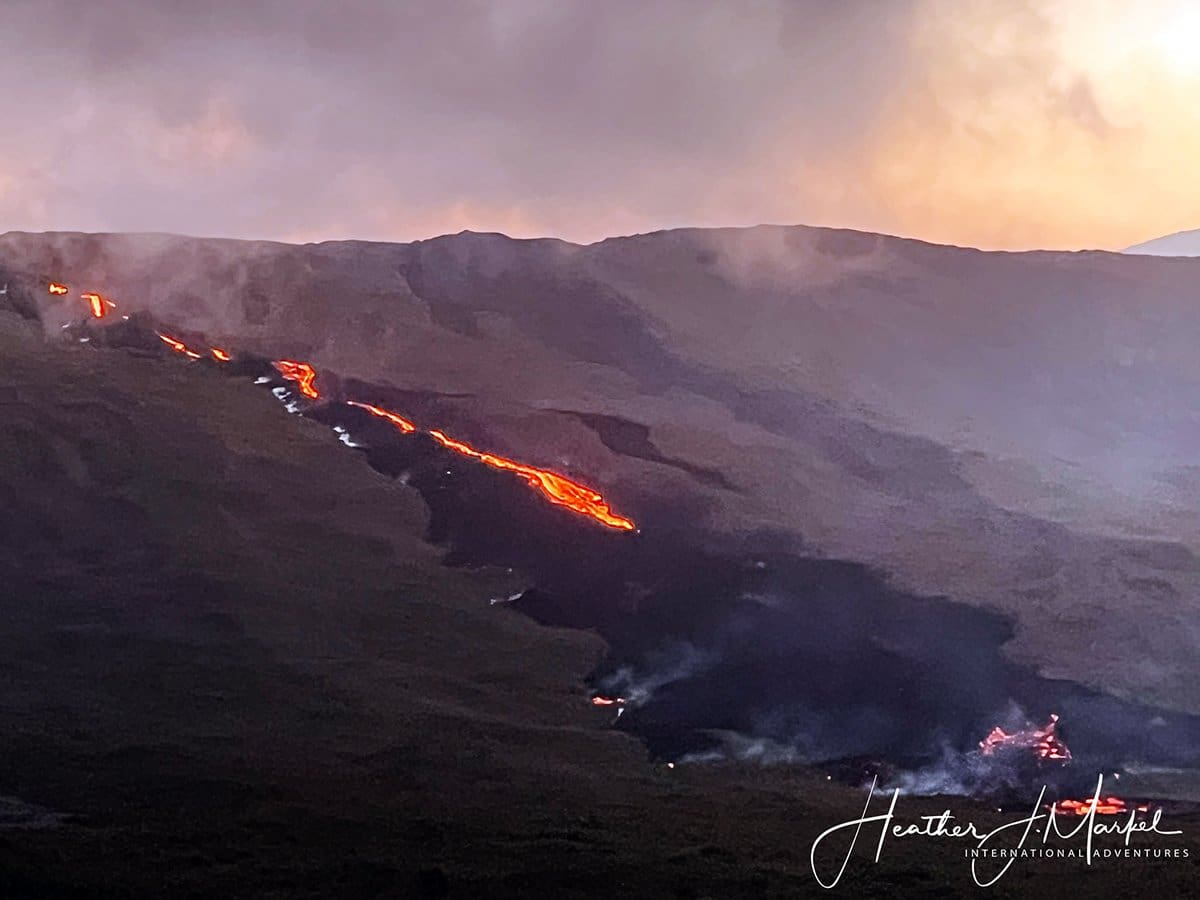 Lava Flow Reunion Island