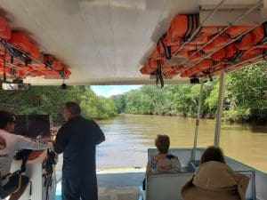 Linda Ballou’s Costa Rican Odyssey Part Two: A Little Country With A Big Heart &Raquo; Crocodile Cruise Punta Arenas Linda Ballou 300X225 1