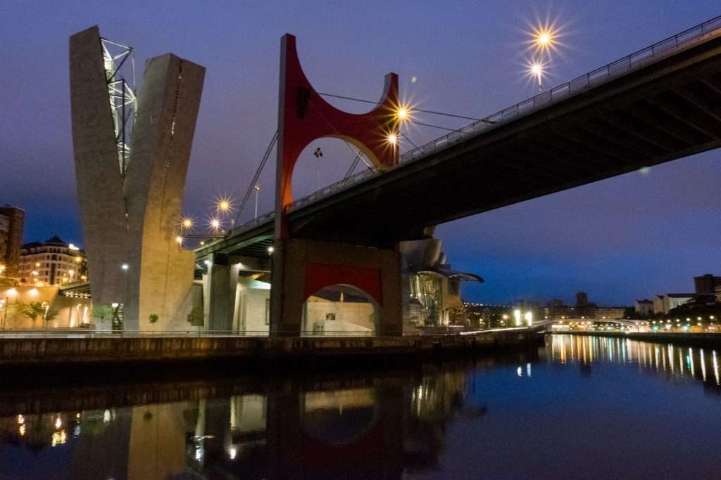 Unveiling The Best Of Bilbao: Essential Spain Travel Tips &Raquo; Under Bridge With Lights Bilbao Spain Copyright 2019 Ralph Velasco 1024X683 1