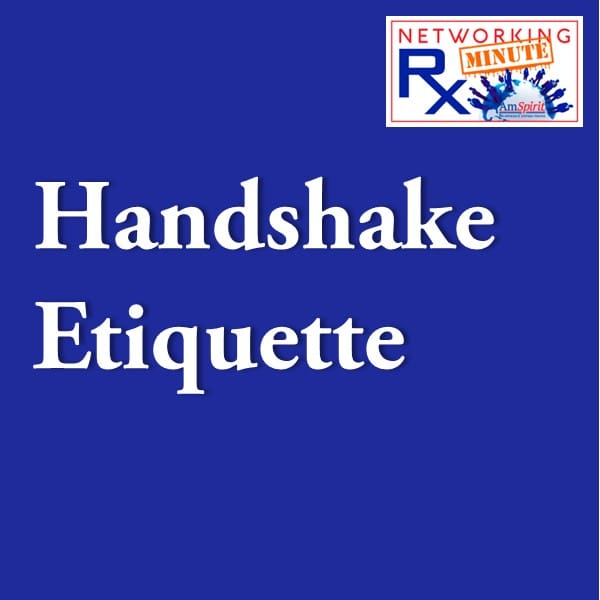 Handshake Etiquette (0028) &Raquo; 0028. 1 1 Handshake Etiquette