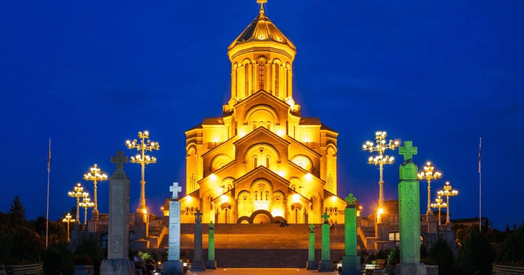 Holy Trinity Cathedral In Georgia