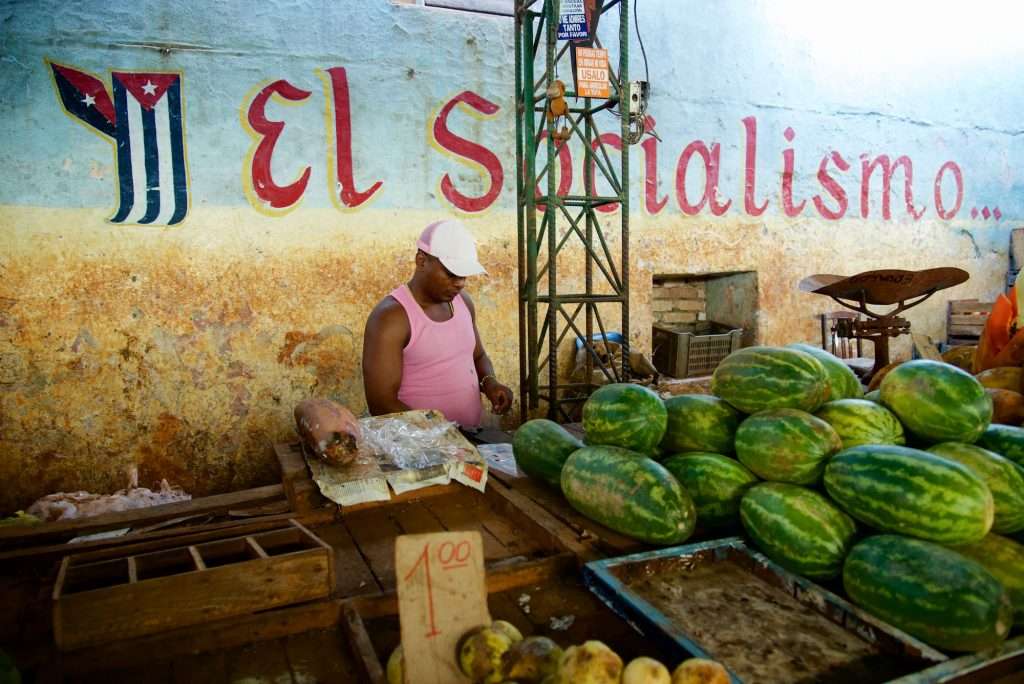 Watermelon Market In Havana